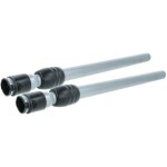 Vhbw 2x tube compatible avec siemens vsz62222 / 04, vsz62512 / 03, vsz62512 / 01, vsz62512 aspirateur ...