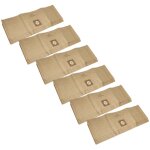 Vhbw 30x sacs compatible avec bosch advancedvac 20 aspirateur - 85, 4cm x 26, 9cm marron