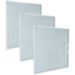 Vhbw 3x filtre anti - graisse compatible avec neff d8920n0 / 05, d8980n2, d79t48n0gb / 02, d8920n0 / ...