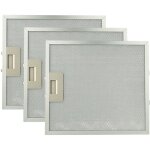 Vhbw 3x filtre anti - graisse compatible avec whirlpool akr 471 ix 857847101000 hotte de cuisine - 30, ...