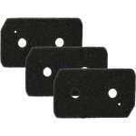 3x filtres en mousse remplacement pour bosch / siemens 12007650 pour s�che - linge - set de filtres de ...
