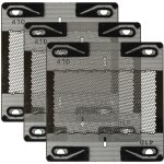 Vhbw 3x grille de rasoir compatible avec braun micron l, micron s, micron 6009, 2011, micron, eltron ...