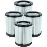 Vhbw 4x cartouche filtrante compatible avec parkside (lidl) pwd 25 b3 aspirateur - filtre pour particules ...