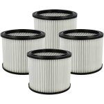 4x cartouche de filtre compatible avec scheppach dc100 systme d'extraction - filtre de remplacement ...