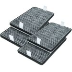 Vhbw 4x filtres à charbon actif compatible avec miele da 3590 - 90, da 3596, da 3568, da 3590, da 3668, ... Vhbw 4x filtres à charbon actif compatible avec miele da 3590 - 90, da 3596, da 3568, da 3590, da 3668, ...