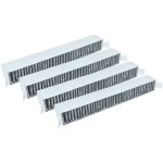 Vhbw 4x filtres � charbon actif compatible avec miele dad 4841, dad 4940, dad 4840 hotte aspirante