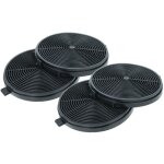 Vhbw 4x filtres  charbon actif remplacement pour rosires 35602287, kfc6960 pour hotte aspirante - 11, ...