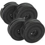 Vhbw 4x filtres � charbon actif remplacement pour sauter as - azkf490, as0032522, afc - 36 pour hotte ...