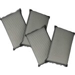 4x filtres compatible avec evolution power 4 aspirateur, nettoyeur piscine - coussinets, 25 x 16 x 4 ...