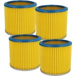4x filtre plissé compatible avec fam aquavac aspirateur - bleu / jaune - vhbw 4x filtre plissé compatible avec fam aquavac aspirateur - bleu / jaune - vhbw
