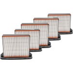 5x filtre compatible avec starmix isc l - 1625 / l - 1625 top, isc l - 1650 top aspirateur - filtre � ...