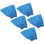 Vhbw 5x filtres textiles compatible avec lidl / parkside pnts 1300 aspirateur sec et humide - sac filtrant, ...