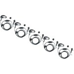 Vhbw 5x oreillette compatible avec motorola mth850, mtp850, mth650, cep400, tetra, mth600, mth800 radio ...