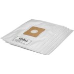 Vhbw 5x sacs compatible avec lervia kh 94, kh 3158, kh 3111 aspirateur - 32cm x 27cm blanc