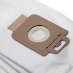 5x sacs compatible avec nilfisk p12, p10, life, eco, king hygienic, cleaner aspirateur - microfibre non ...