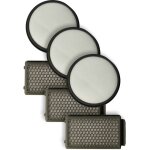 Lot de 6 filtres compatible avec moulinex mo3718pa, mo3723pa, mo3751pa, mo3774pa, mo3786pa aspirateur ...