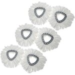 Vhbw 6x serpillères compatible avec vileda easy wring & clean, turbo easy wring balai nettoyant - tête ... Vhbw 6x serpillères compatible avec vileda easy wring & clean, turbo easy wring balai nettoyant - tête ...
