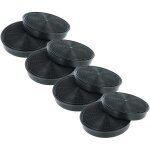 Vhbw 8x filtres � charbon actif compatible avec zanussi 94249051200, jd36ae51 / 01, zh90rx, zh9014x, ...