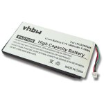 1x batterie compatible avec creative labs zen vision m, m 30gb lecteur de musique mp3 (1400mah, 3, 7v, ...