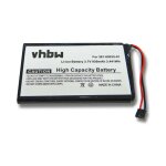 Vhbw 1x batterie compatible avec garmin nvi 150t, 140t, 2545, 2545lm gps, appareil de navigation (930mah, ...