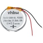 Vhbw - batterie compatible avec garmin tactix charlie, tactix delta smartwatch montre connecte bracelet ...