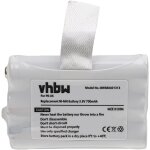 Vhbw - batterie compatible avec midland xt50, xt60 radio talkie - walkie (700mah, 3, 6v, nimh)