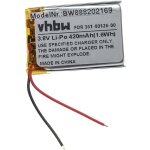 Vhbw - batterie remplacement pour garmin 361 - 00126 - 00 pour smartwatch montre connect�e bracelet fitness ...