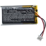 Batterie compatible avec sennheiser sdw 5066, sdw 5066 - 5063, sdw 60, sdw 60 hs casque audio, �couteurs ...