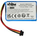 Vhbw - 1x batterie remplacement pour tomtom aha11111008 pour gps, appareil de navigation (1100mah, 3, ...