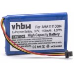 Vhbw - batterie compatible avec tomtom go 520, 4fa50, 520 wifi, 510 gps, appareil de navigation (1100mah, ...