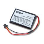 Vhbw batterie compatible avec tomtom one iq, v5, 4ek0. 001. 01 gps, appareil de navigation (900mah, 3, ...