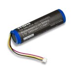 Batterie compatible avec tomtom rider, 4gc01, 4k00. 001, 4k00. 13 gps, appareil de navigation (3400mah, ...