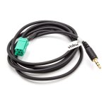 Cble adaptateur aux pour radio de voiture (120 cm) compatible avec grundig oem radio - vhbw