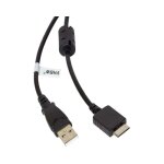 Vhbw - c�ble de donn�es usb (type a sur lecteur mp3) c�ble de chargement compatible avec sony walkman ...