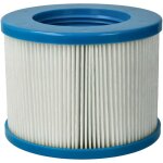 Cartouche filtrante compatible avec arebos 24 v 70 w spa, bain � remous - filtre de rechange bleu / blanc ...