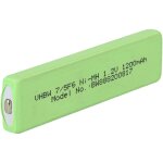 Vhbw - cellules de batterie compatible avec philips exp7361 baladeur, minidisc (1100mah, 1, 2v, nimh), ...
