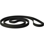 Vhbw courroie d'entra�nement compatible avec bosch wtn 852, 832, 862 s�che - linge - 199, 2 cm noir