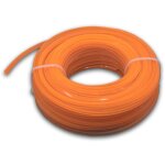 Fil de coupe universel pour tondeuse, dbroussailleuse, coupe - bordure - fil de rechange, orange, 2, ...