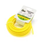 Fil pour débroussailleuses rotofils 3mm de diamètre compatible - 15 mètres, jaune, nylon, résistant - ... Fil pour débroussailleuses rotofils 3mm de diamètre compatible - 15 mètres, jaune, nylon, résistant - ...