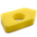 Filtre  air en mousse filtre de rechange jaune pour tondeuses  gazon comme briggs & stratton 698369, ...