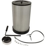 Filtre � particules fines compatible avec metabo spa 1701 w, 1702 w centrale d'aspiration - particules ...
