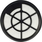Filtre remplacement pour fakir 3681087 pour aspirateur - filtre de sortie d'air, noir / blanc - vhbw