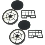 Lot de filtres compatible avec singer svct 4020 aspirateur - 4x filtres - vhbw