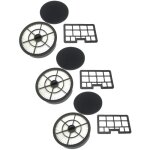 Lot de filtres compatible avec singer svct 4020 aspirateur - 6x filtres - vhbw