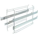 Vhbw glissi�res t�lescopiques compatible avec gorenje bo747a33xg, bo751sy2w four, 36, 6 x 23, 7 x 6, ...