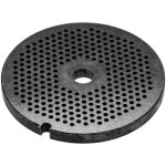 Grille taille 32 compatible avec porkert hachoir  viande - diamtre des trous 3mm, trou central 13, ...