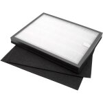 Jeu de 3 filtres, compatible avec rowenta intense pure air pu2120 - remplacement pour rowenta xd6040fo, ...