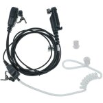 Vhbw oreillette compatible avec hyt / hytera pd682, pd682g, pd680, x1p, pd685, x1e radio talkie - walkie ...
