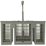 Vhbw - panier remplacement pour bosch / siemens 481957 pour lave - vaisselle - avec poigne, 6 compartiments ...