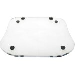 Vhbw plateau coulissant compatible avec senseo robot de cuisine - verre acrylique, 34, 2 x 29 cm